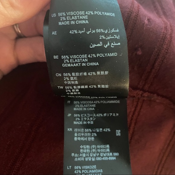 Sandro Dean Ribbed Knit Dress EUC - Picture 5 of 6